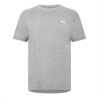 Grey Heather - Front - Puma Mens Blank Base T-Shirt