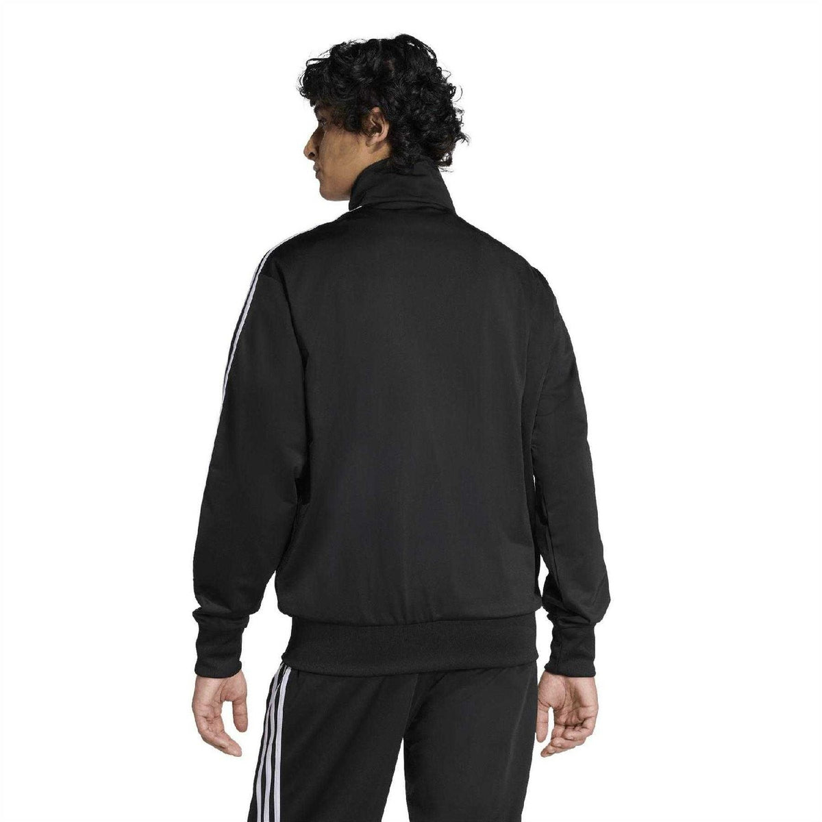 Black - Back - Adidas Mens Firebird Track Top