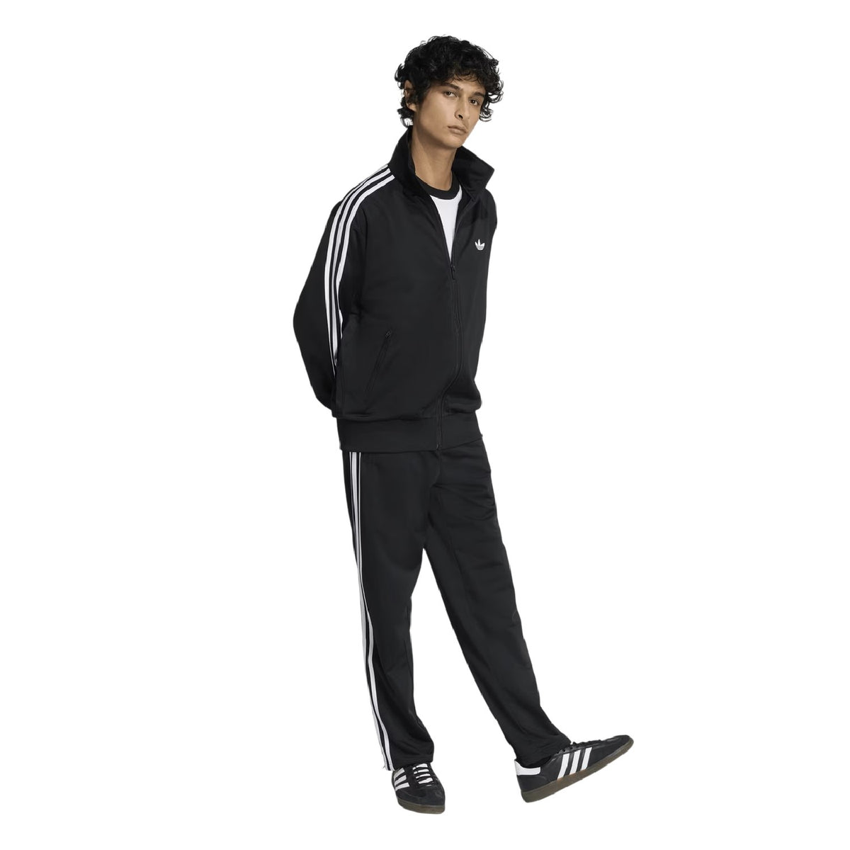 Black - Lifestyle - Adidas Mens Firebird Track Top