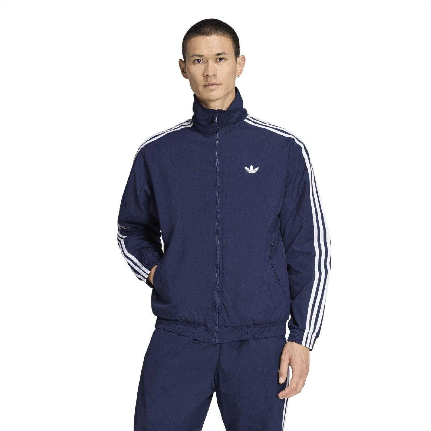 Night Indigo - Side - Adidas Mens Firebird Track Top