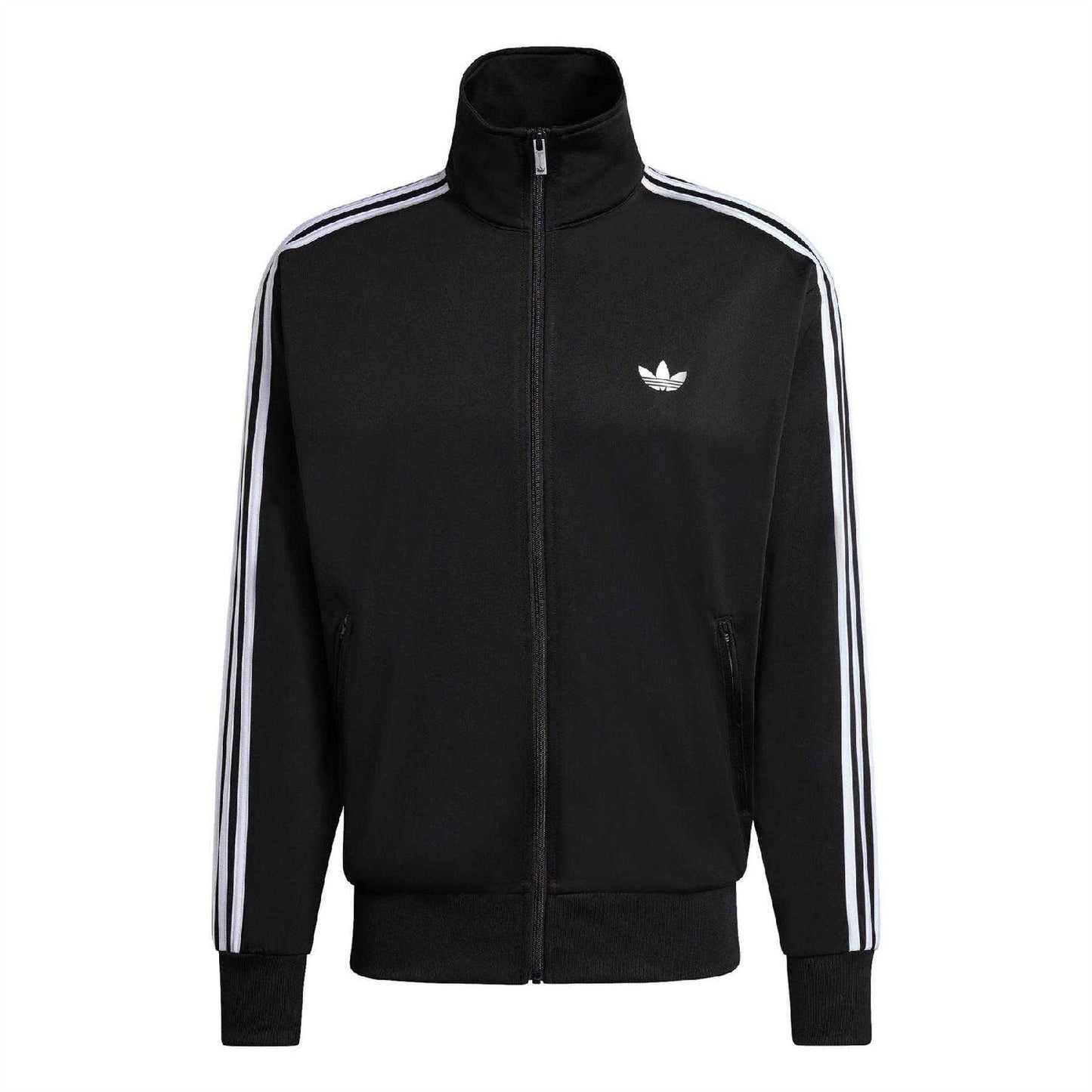 Black - Front - Adidas Mens Firebird Track Top