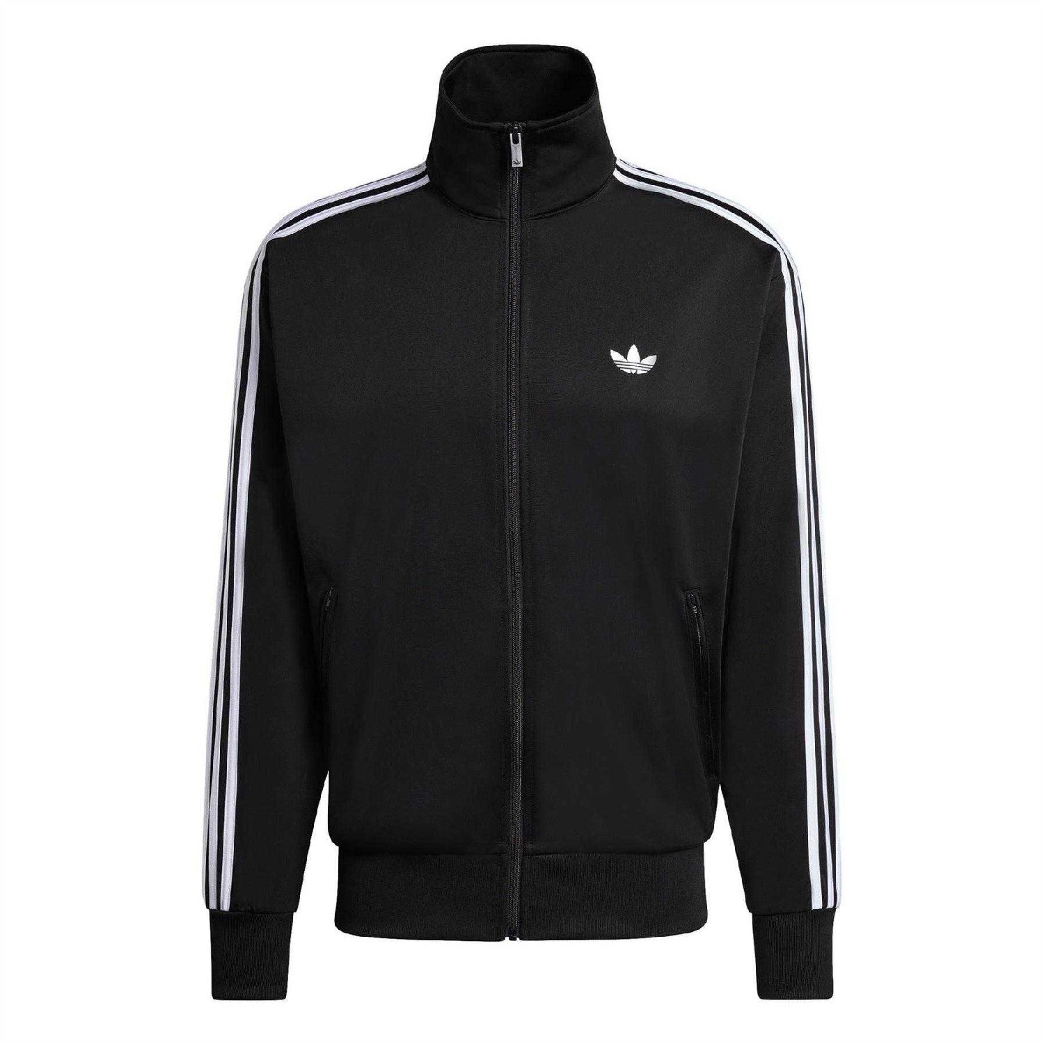 Black - Front - Adidas Mens Firebird Track Top