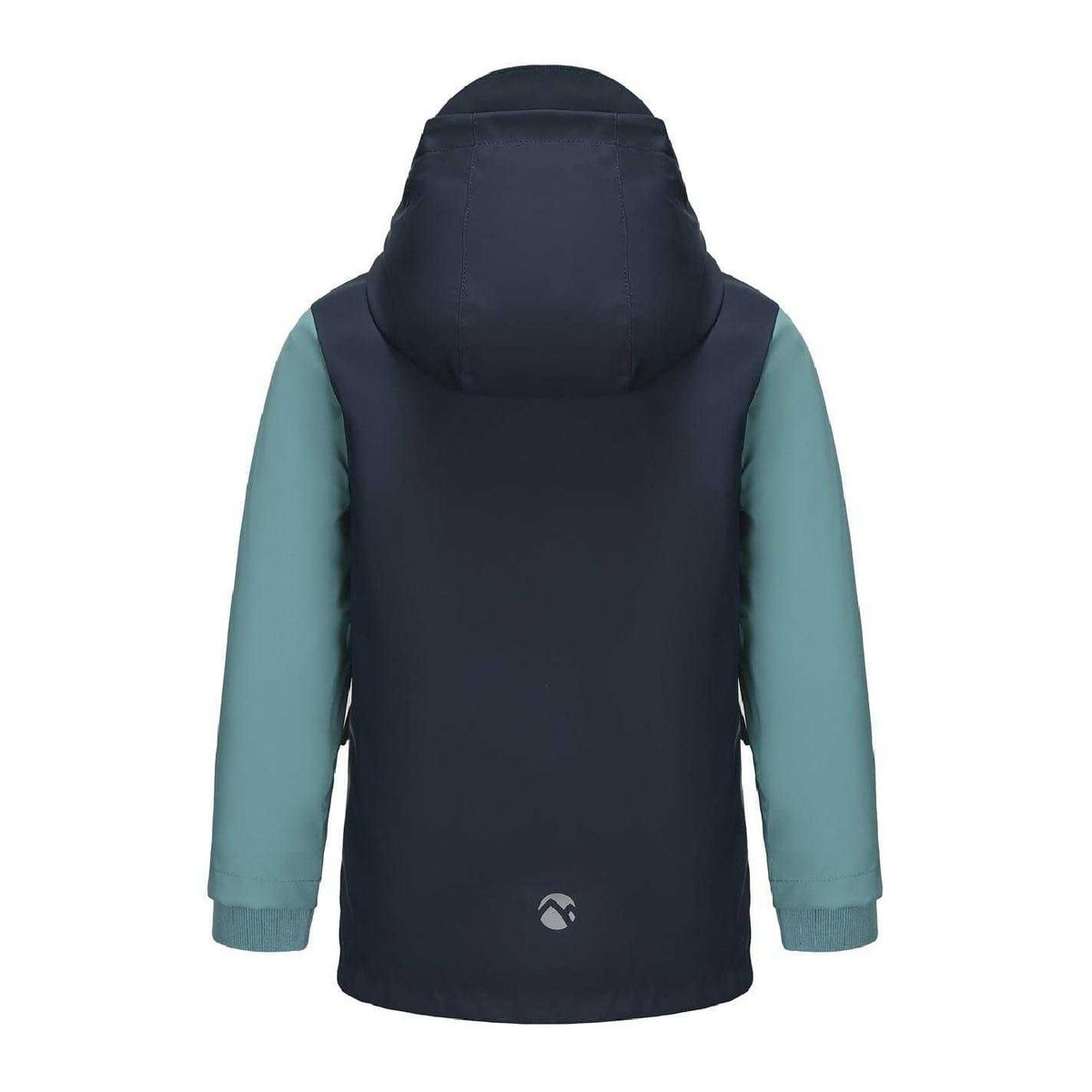 Green-Blue - Back - Gelert Childrens-Kids Colour Block Hooded Regular Raincoat