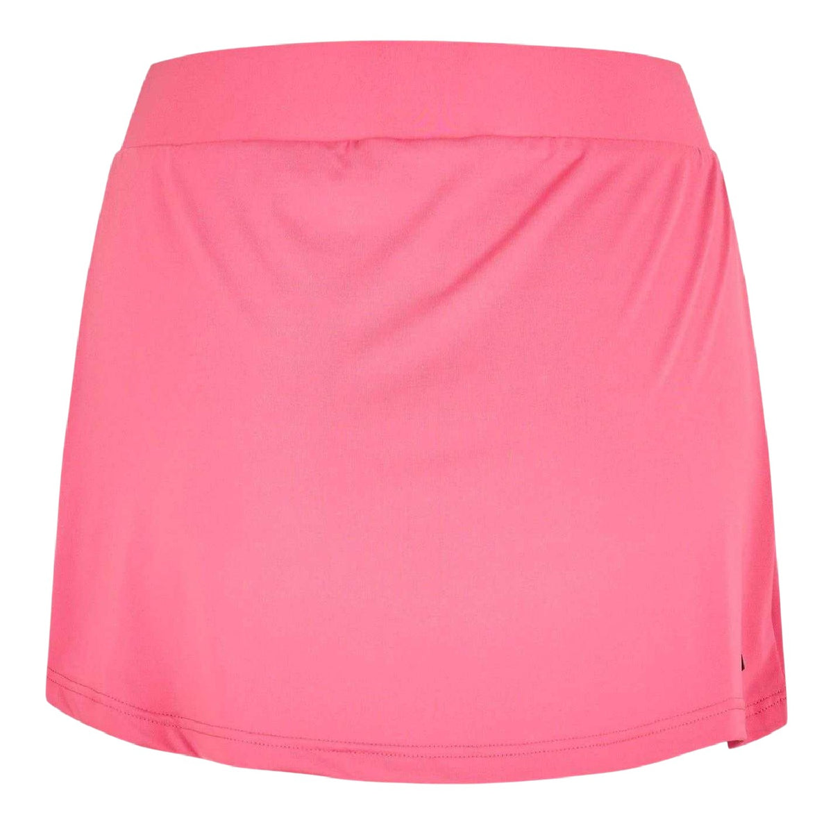 Pink - Back - Head Womens-Ladies Club Pleated Tennis Skort