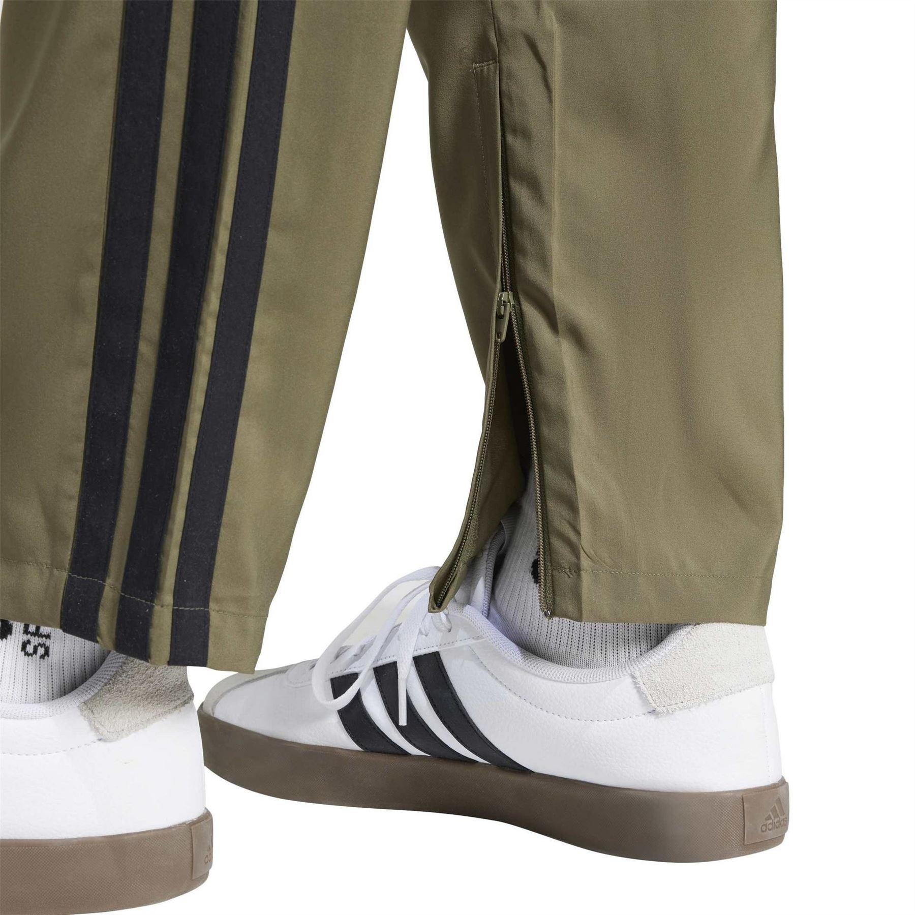 Olive Strata - Side - Adidas Mens Stanford Joggers