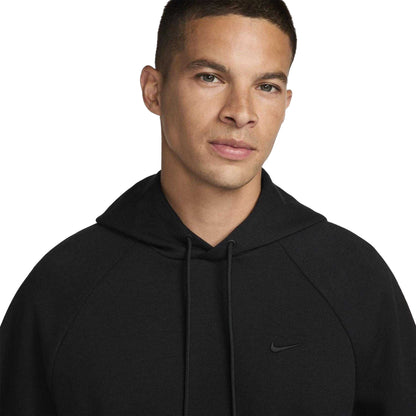 Black - Side - Nike Mens Dri-FIT Performance Hoodie
