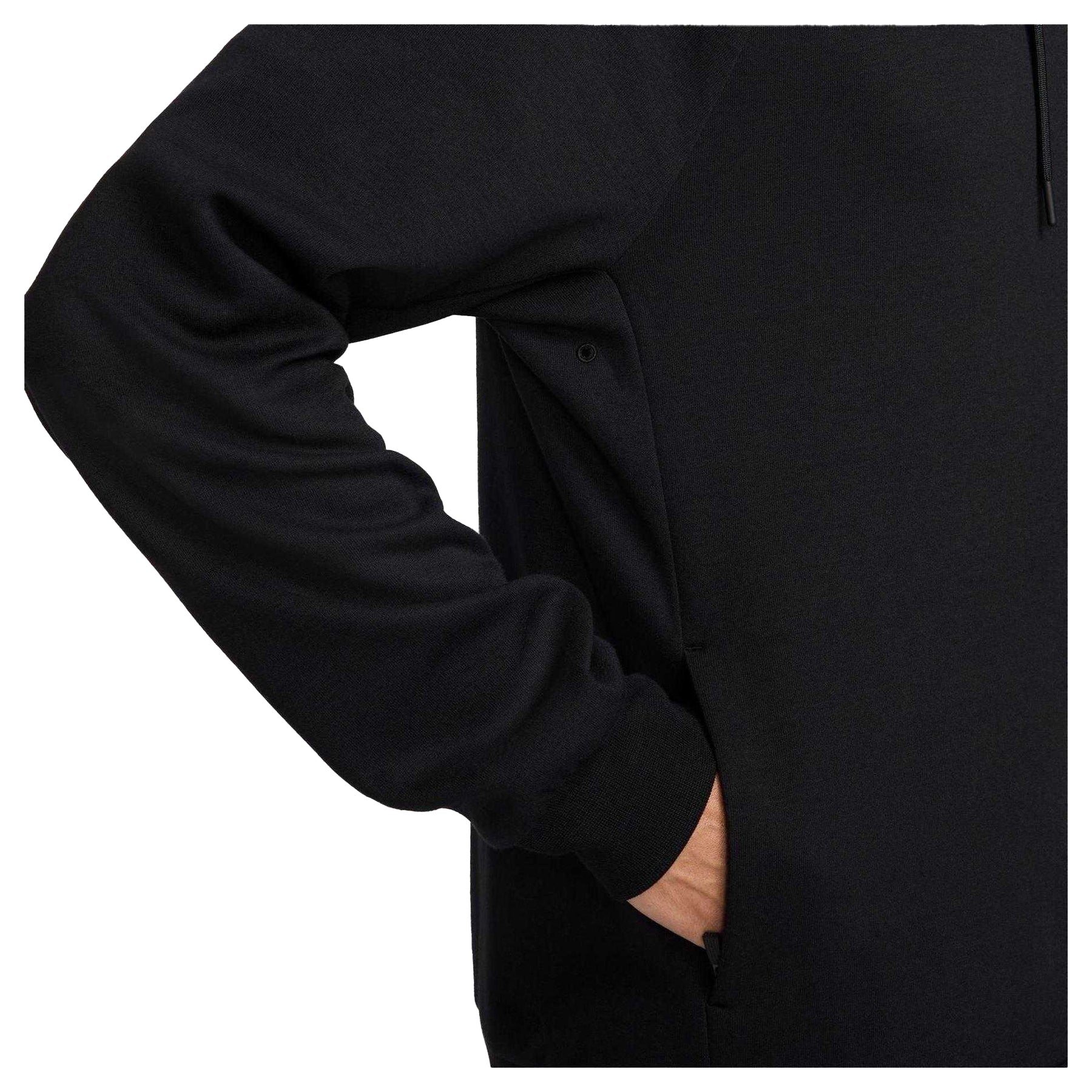 Black - Lifestyle - Nike Mens Dri-FIT Performance Hoodie