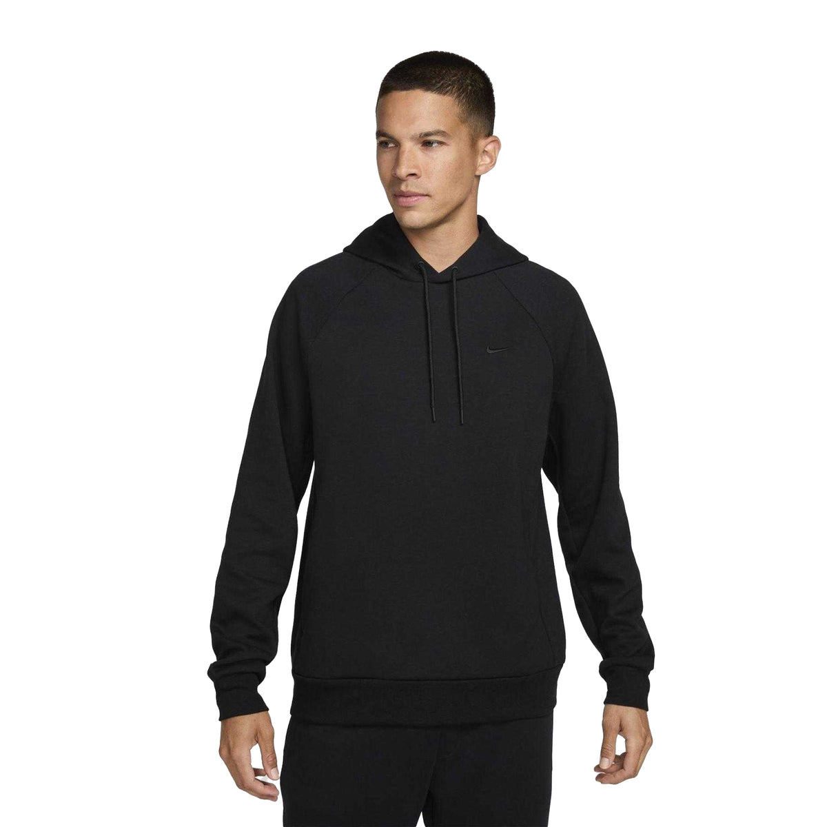Black - Front - Nike Mens Dri-FIT Performance Hoodie
