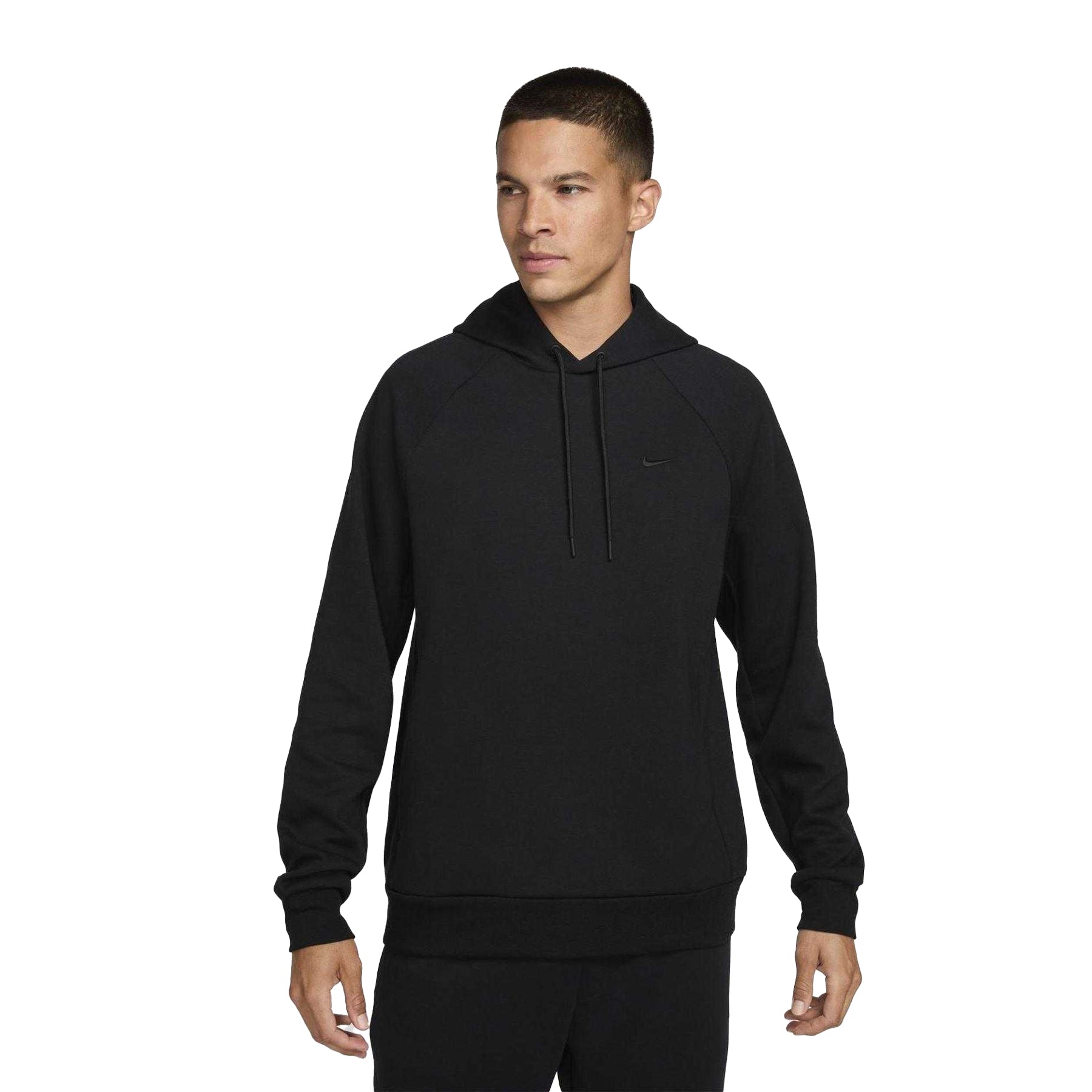 Black - Front - Nike Mens Dri-FIT Performance Hoodie