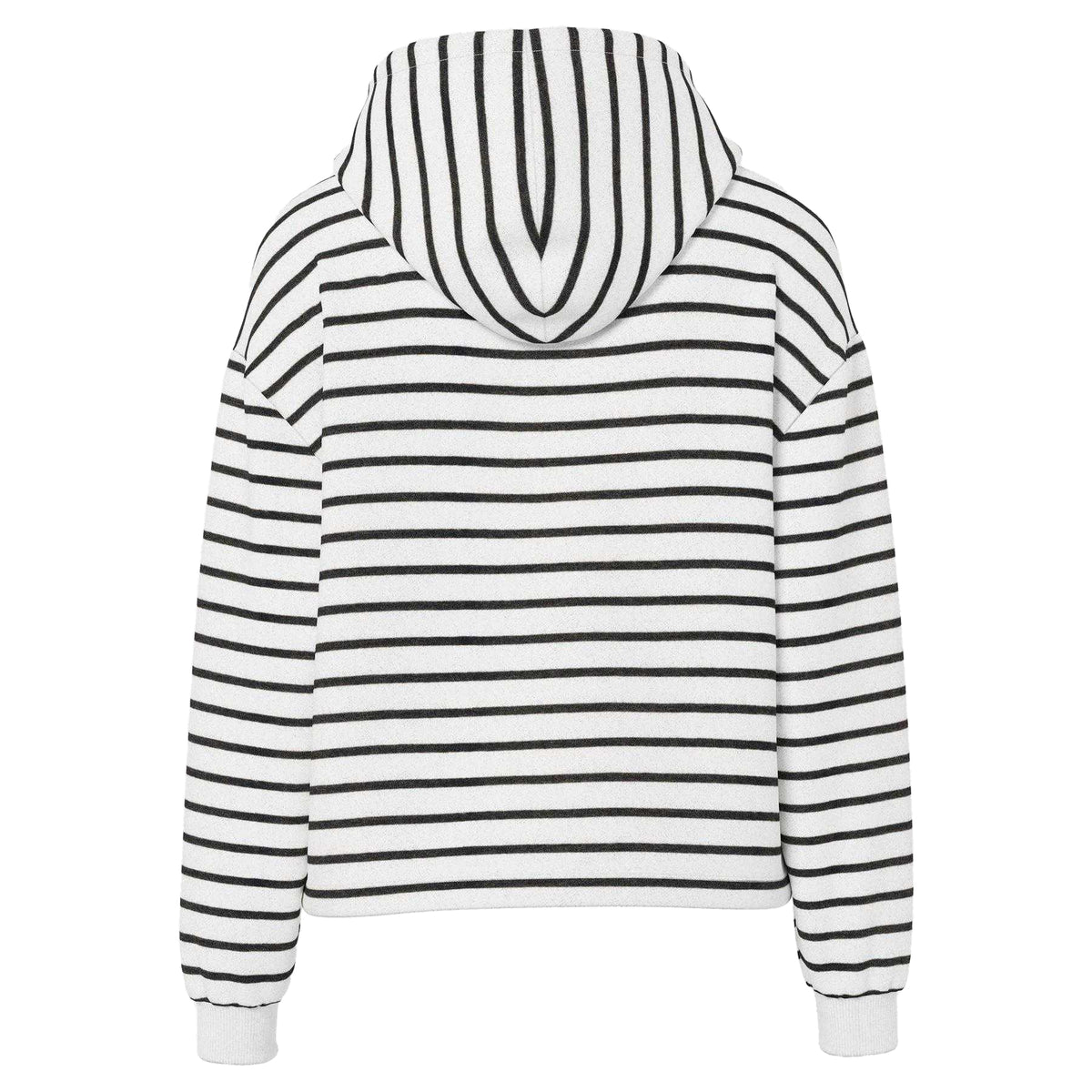 Cloud Dancer - Back - Pieces Womens-Ladies Chilli Striped Long-Sleeved Hoodie