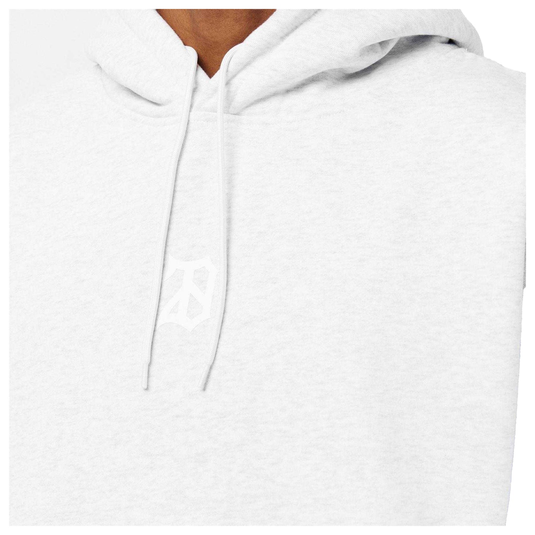 Grey - Side - 28 Club Mens Performance Gym Hoodie
