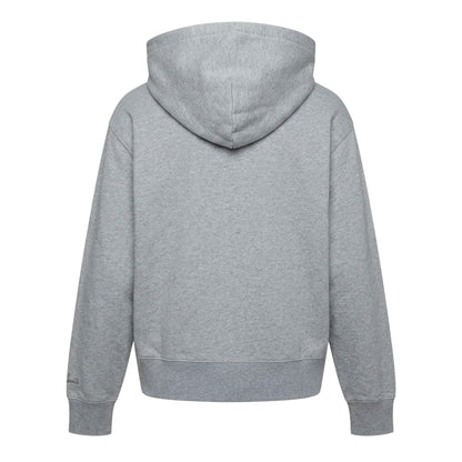 Heather Grey - Back - Levis Womens-Ladies Lettering Full Zip Hoodie