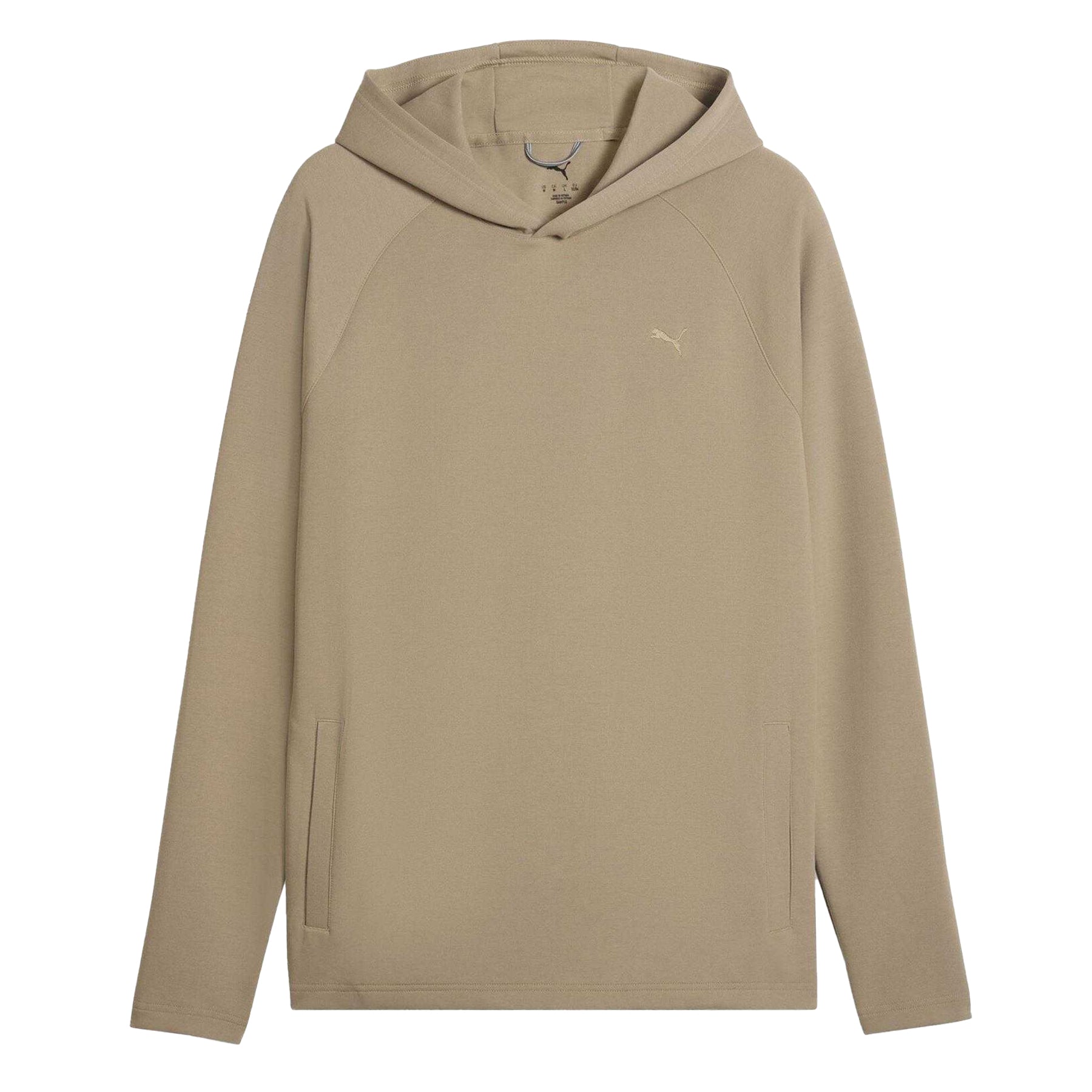 Iced Coffee - Front - Puma Mens Cloudspun Fleece Pullover Hoodie