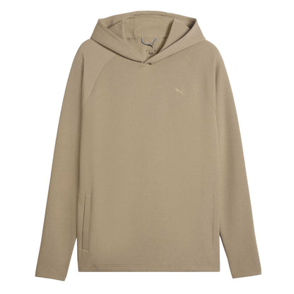 Iced Coffee - Front - Puma Mens Cloudspun Fleece Pullover Hoodie