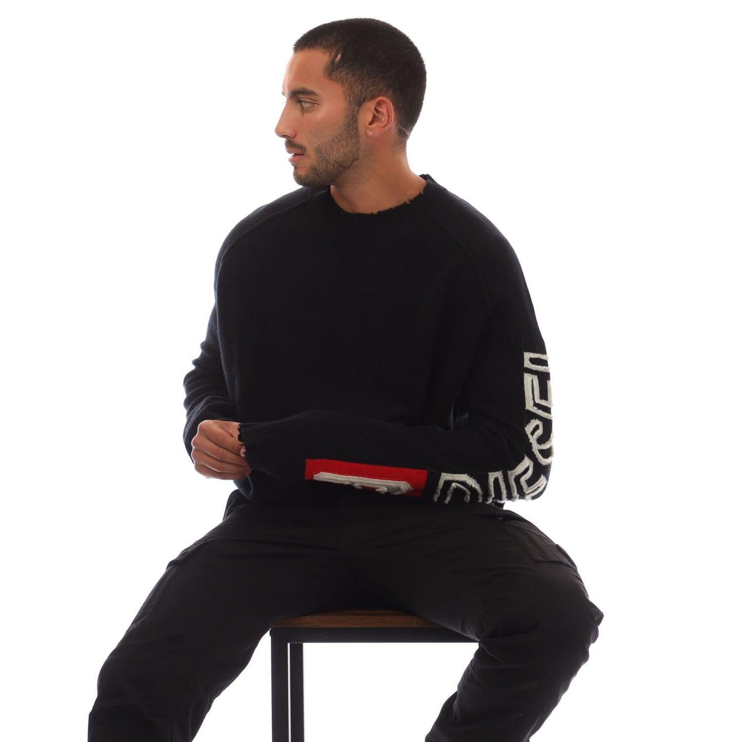 Black - Lifestyle - Diesel Mens K-Saria Sweatshirt