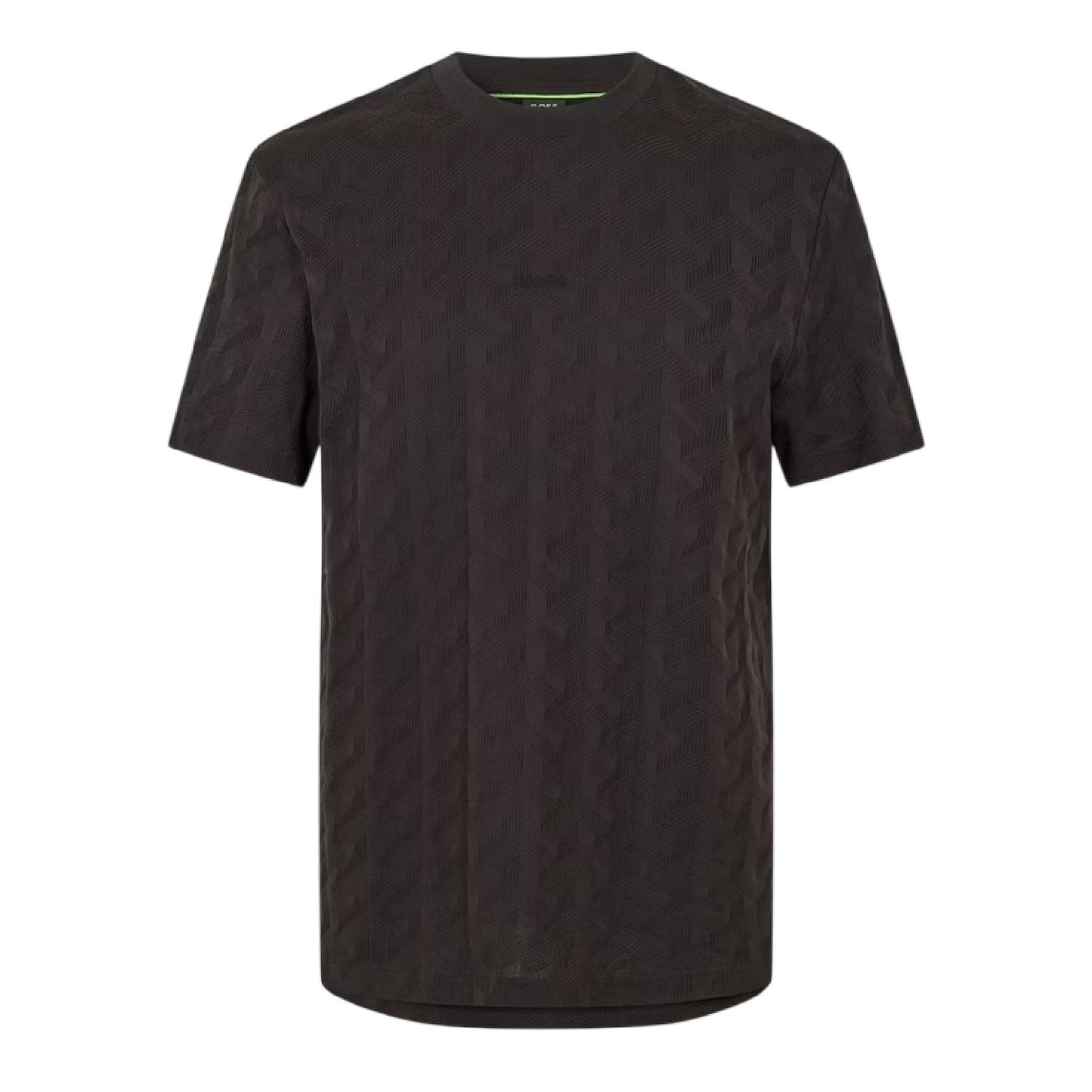 Black - Front - Boss Mens Artwork T-Shirt