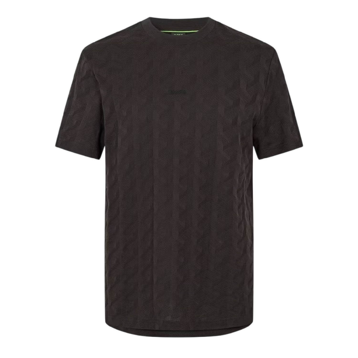 Black - Front - Boss Mens Artwork T-Shirt