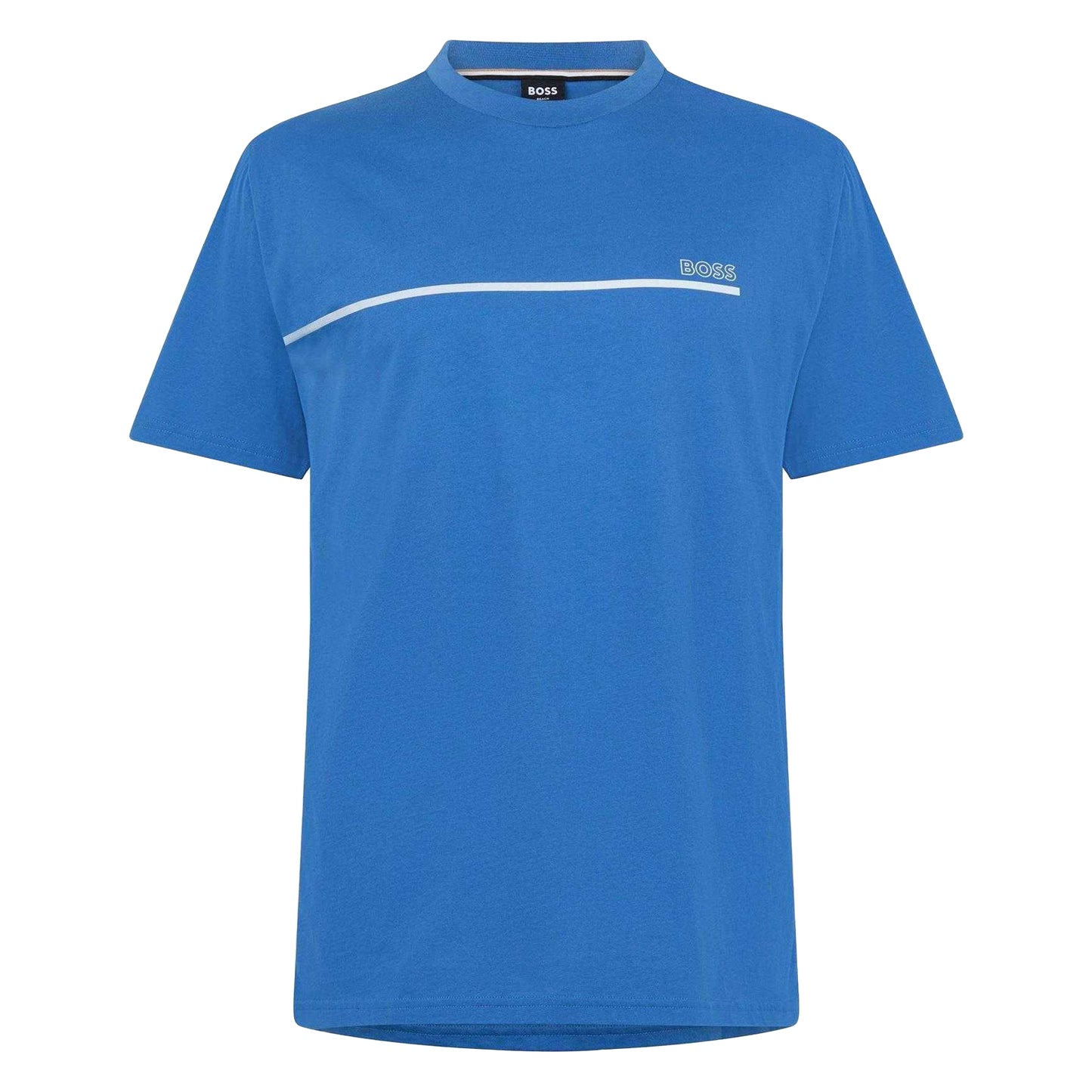 Red - Side - Boss Mens Bodywear Soft T-Shirt