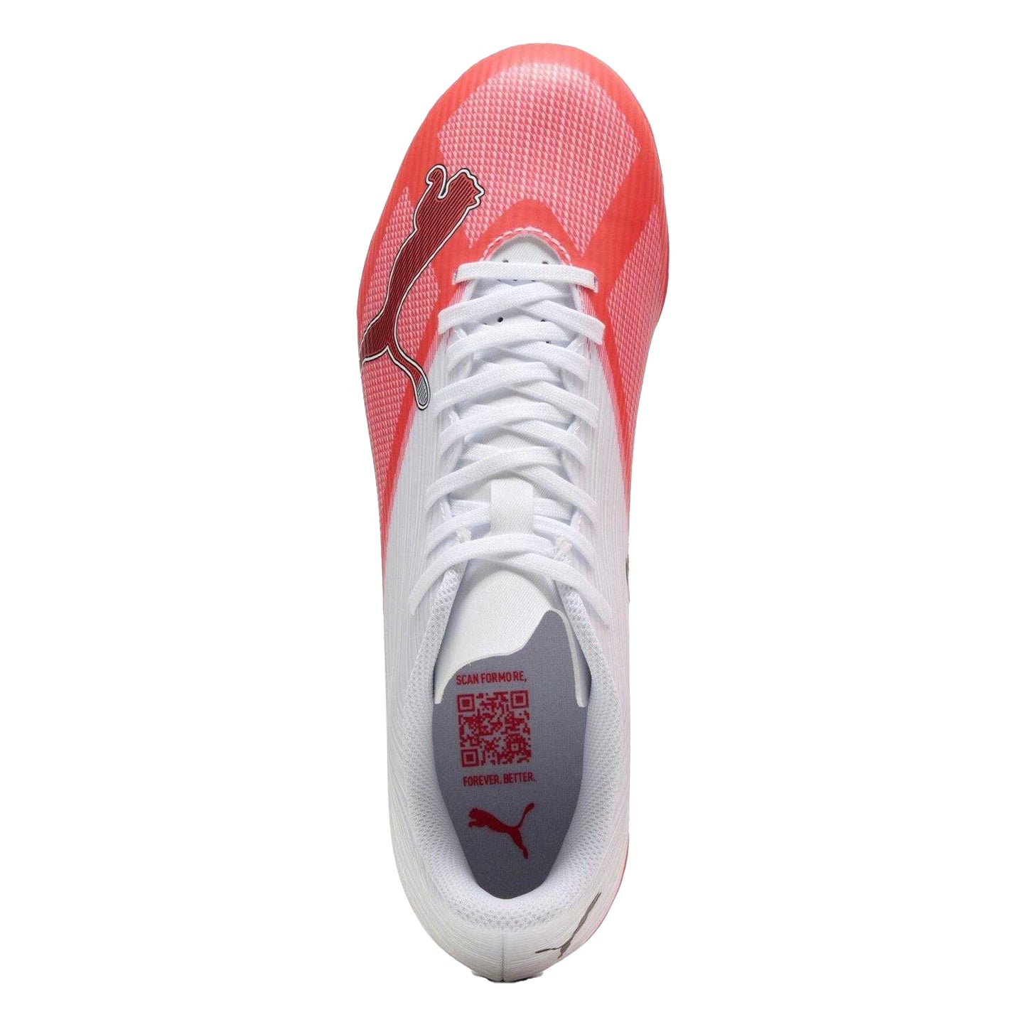 White-Red - Lifestyle - Puma Mens Ultra 7.4 Firm Ground Football Boots