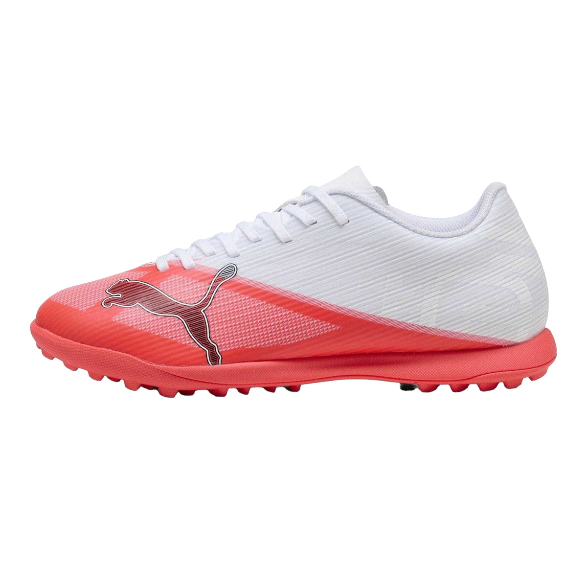 White-Red - Side - Puma Mens Ultra 7.4 Astro Turf Trainers
