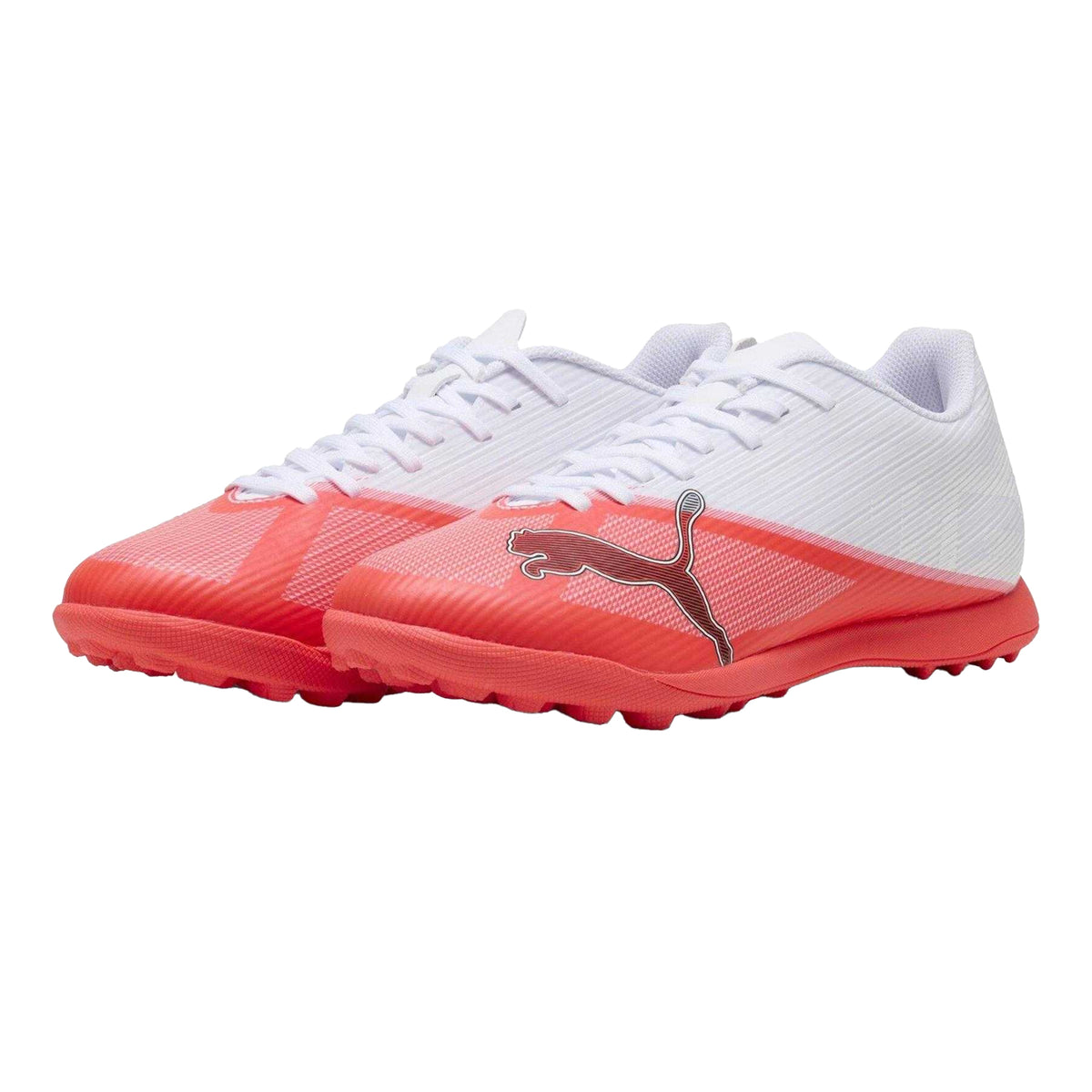 White-Red - Close up - Puma Mens Ultra 7.4 Astro Turf Trainers