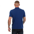 Blue - Back - Weekend Offender Mens Barnum Polo Shirt