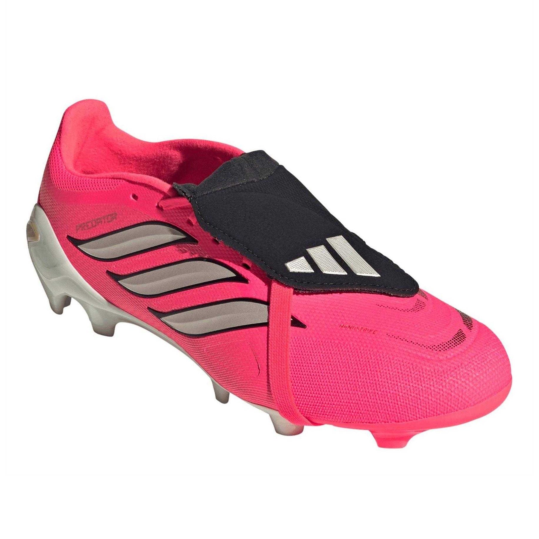 Pink-White - Lifestyle - Adidas Mens Predator 3 Lace Up Firm Ground Football Boots