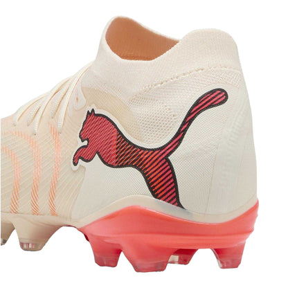 Almond-Red - Back - Puma Mens Future 9 Match Firm Ground Football Boots