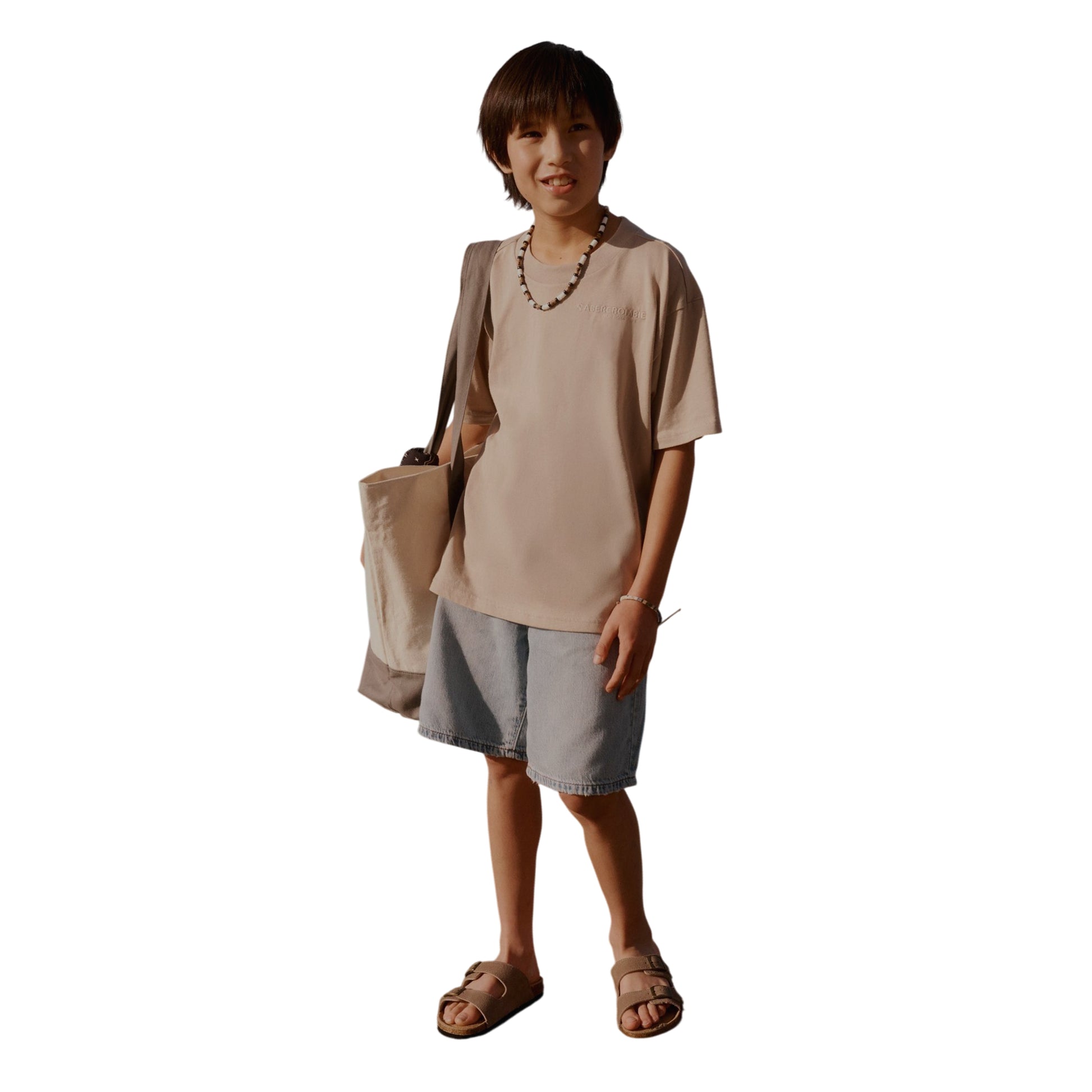 Chalk Pink - Lifestyle - Abercrombie & Fitch Childrens-Kids Overhead Comfort Hoodie