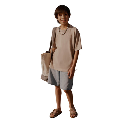Chalk Pink - Lifestyle - Abercrombie & Fitch Childrens-Kids Overhead Comfort Hoodie