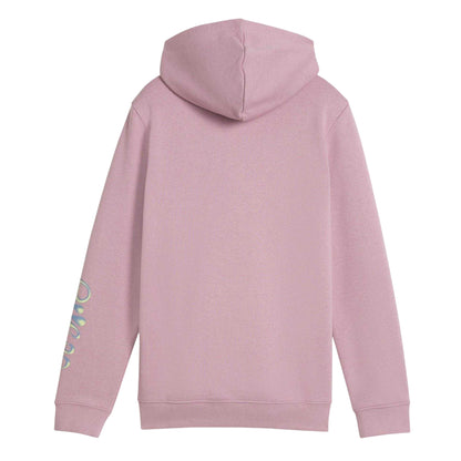 Pink - Back - Puma Childrens-Kids Tweenerverse Overhead Hoodie
