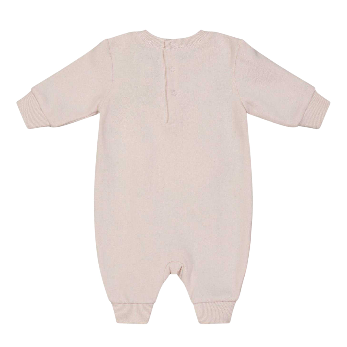 Pink - Back - Ralph Lauren Baby Bear Babysuit