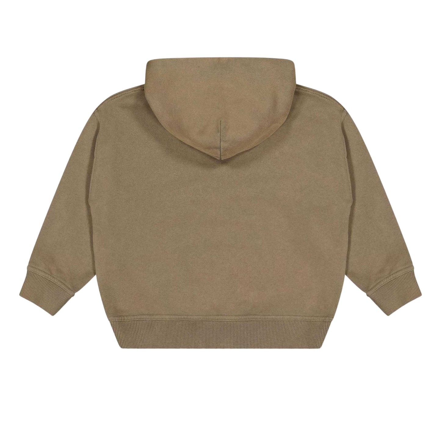 Dusty Brown - Back - Represent Childrens-Kids Western Initial Hoodie