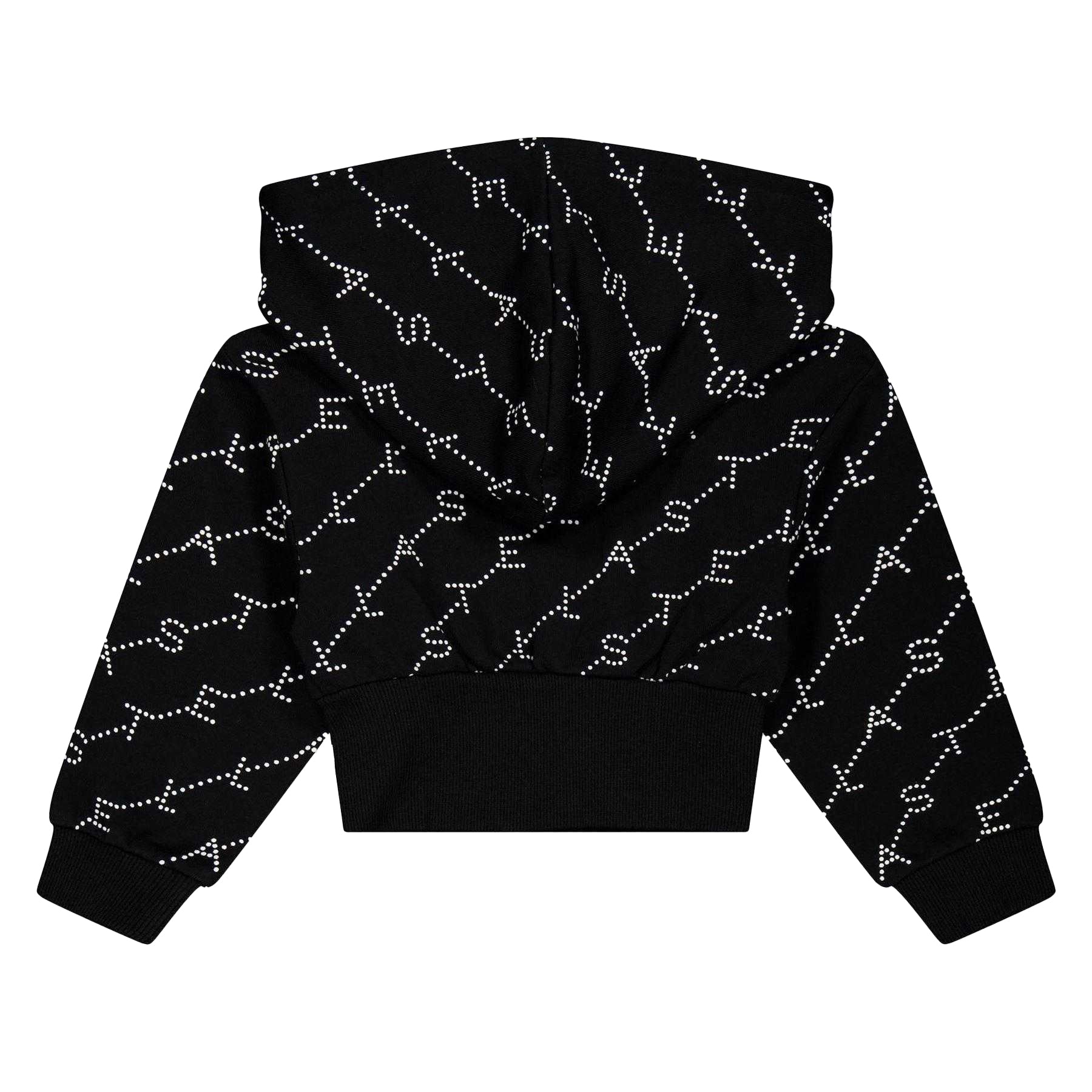 Black - Back - Stella McCartney Childrens-Kids Full Zip Hoodie