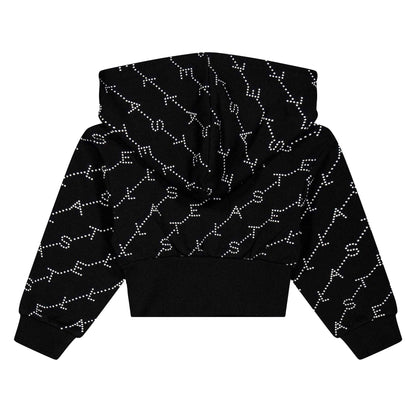 Black - Back - Stella McCartney Childrens-Kids Full Zip Hoodie