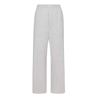 Light Heather Grey - Front - Skims Womens-Ladies Modal Boyfriend Lounge Pants