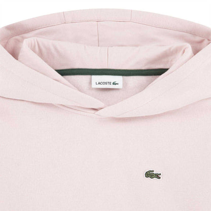 Pink - Side - Lacoste Childrens-Kids Core Hoodie