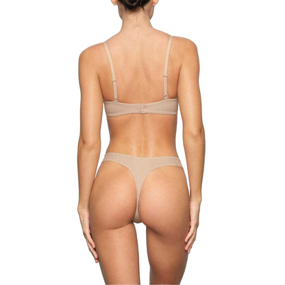 Clay - Back - Skims Womens-Ladies Push Up Bra