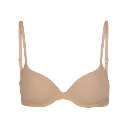 Clay - Front - Skims Womens-Ladies Push Up Bra