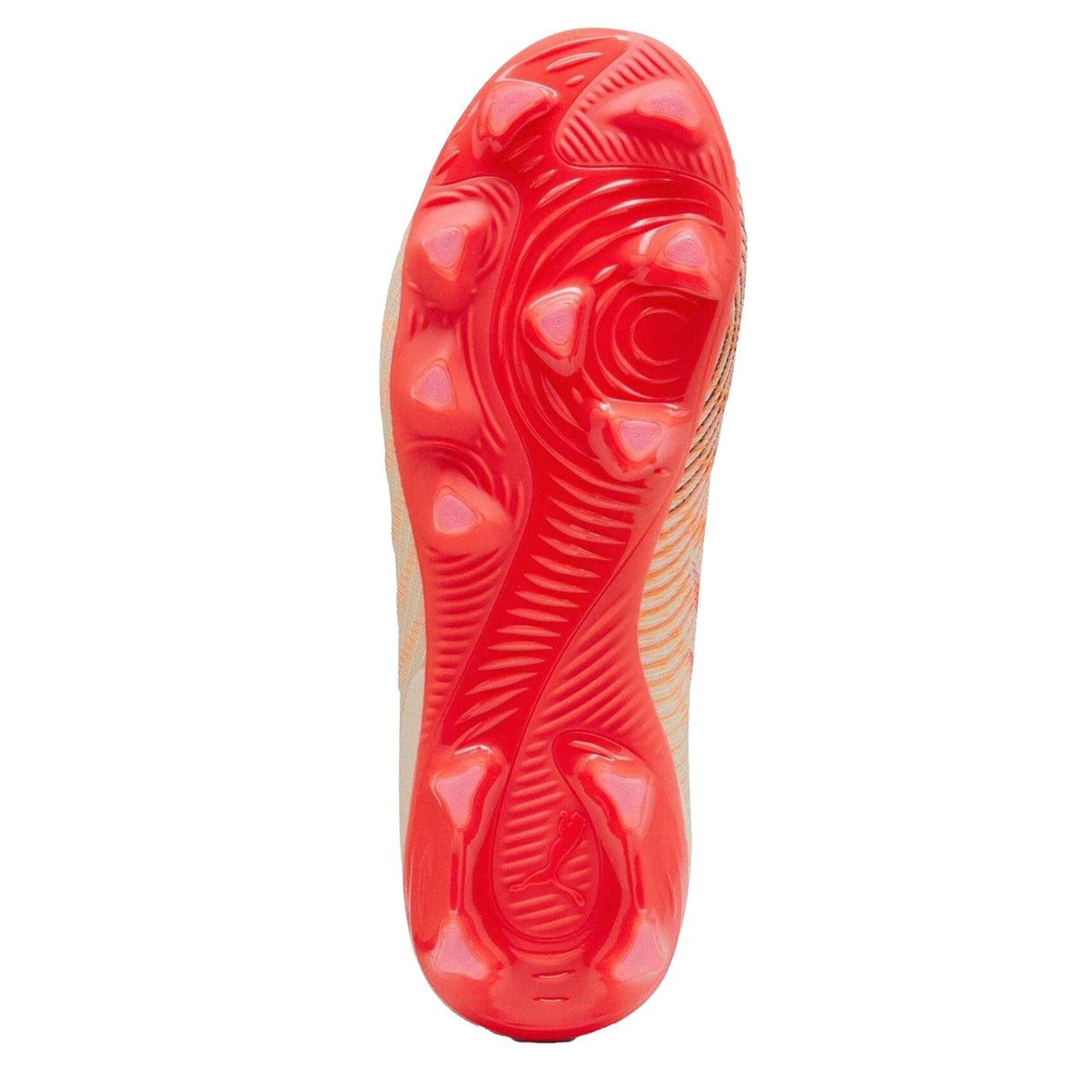 Almond-Red - Lifestyle - Puma Childrens-Kids Future 9 Match Firm Ground Football Boots