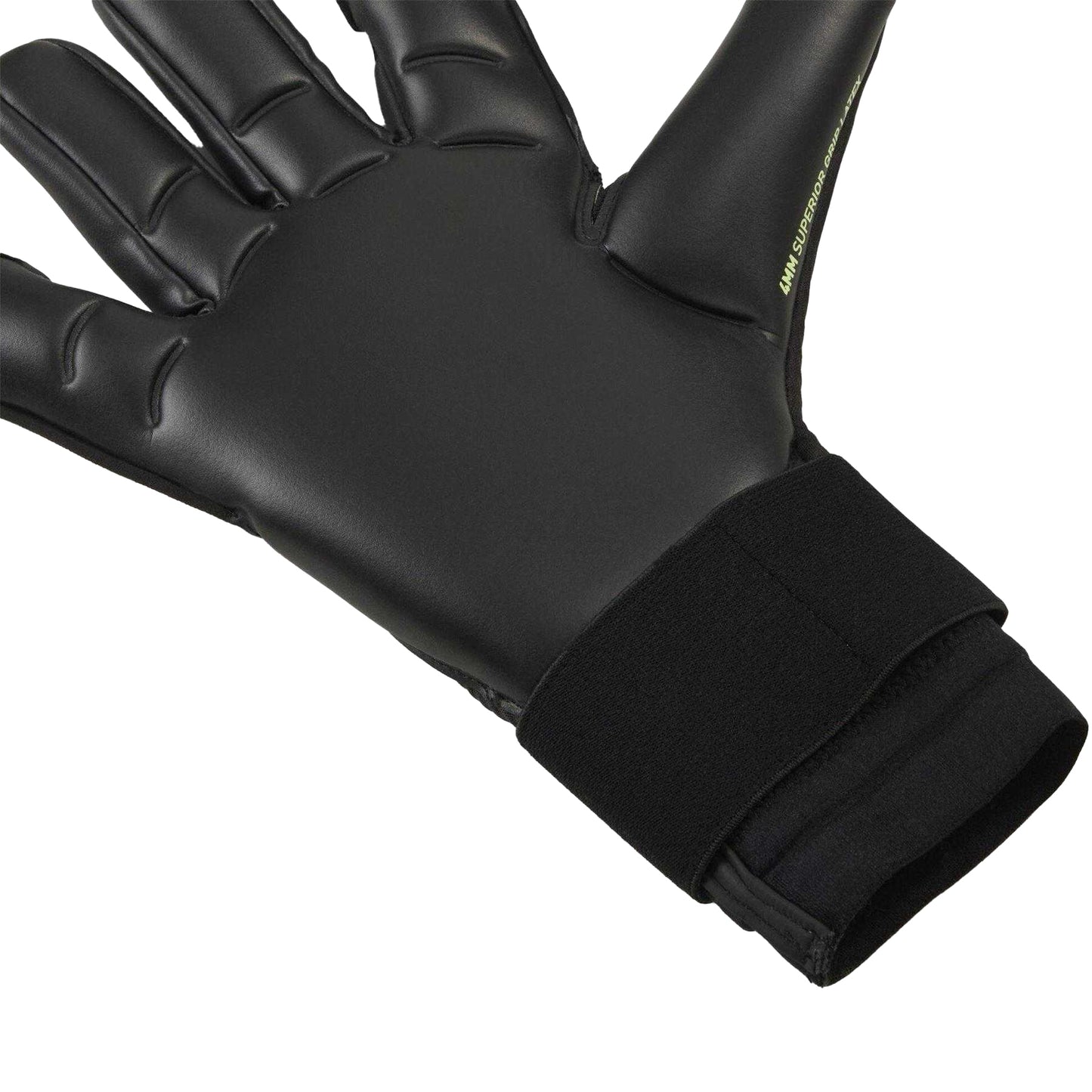 Black-Green - Side - Puma Unisex Adult Ultra Ultimate Hybrid Goalkeeper Gloves
