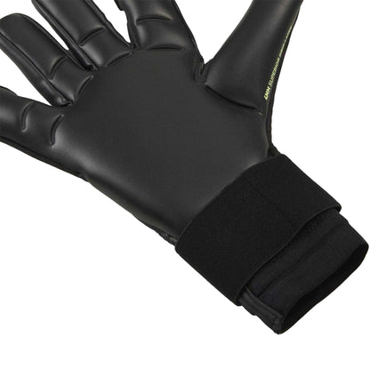 Black-Green - Side - Puma Unisex Adult Ultra Ultimate Hybrid Goalkeeper Gloves