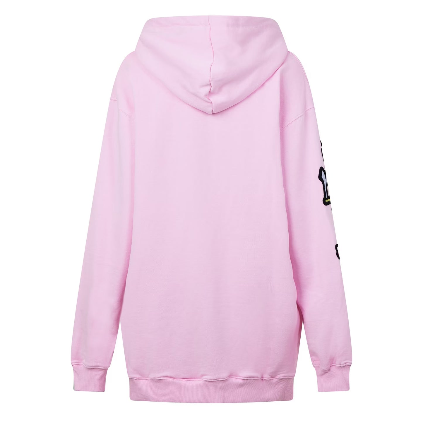 Pink - Back - Diadora Girls Unicorn Overhead Drawstring Hoodie