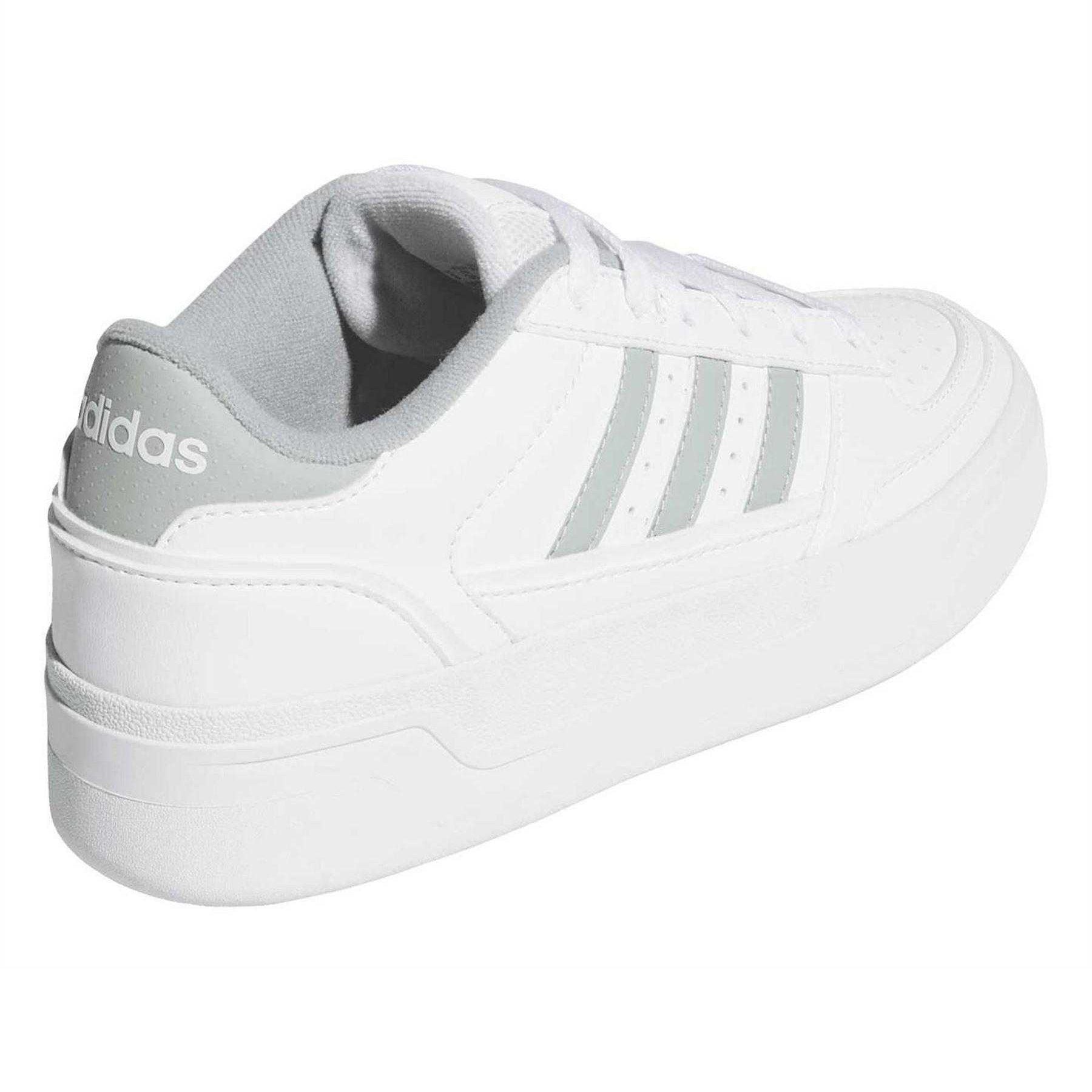 White - Back - Adidas Childrens-Kids Break Start Trainers