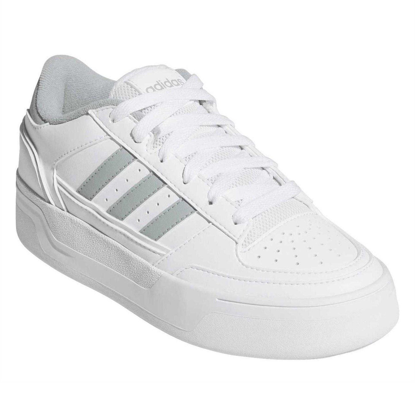 White - Pack Shot - Adidas Childrens-Kids Break Start Trainers