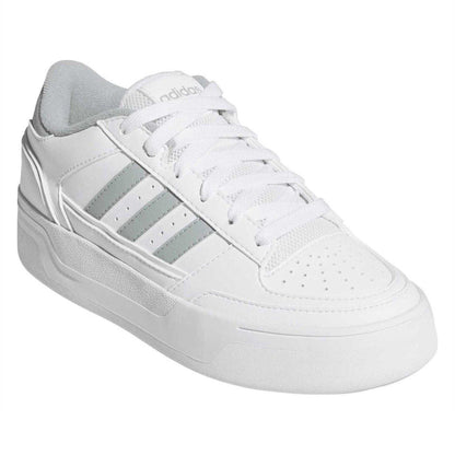 White - Pack Shot - Adidas Childrens-Kids Break Start Trainers