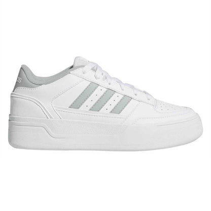 White - Front - Adidas Childrens-Kids Break Start Trainers