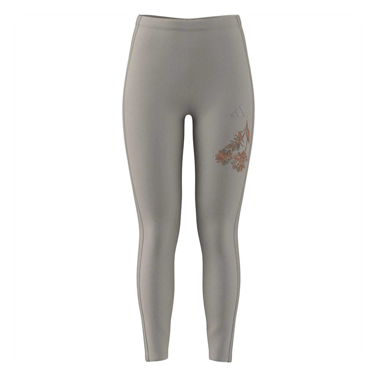 Wonder Alumina - Front - Adidas Womens-Ladies 3 Stripes Leggings