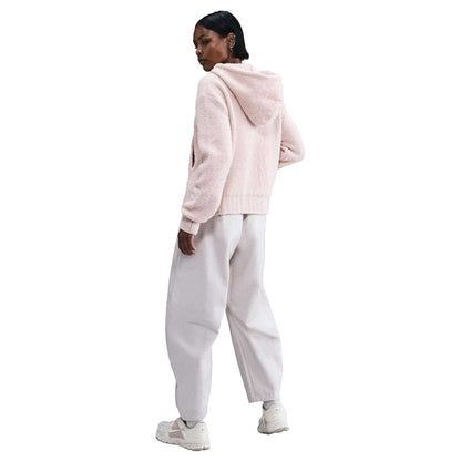 Pink - Back - Nike Womens-Ladies Phoenix Bouclé Hoodie
