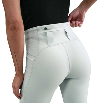 Light Silver - Lifestyle - Nike Womens-Ladies Trail Shaped Leggings